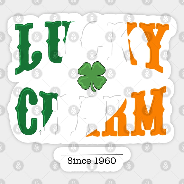 Lucky charm since 1960 Sticker by Holailustra